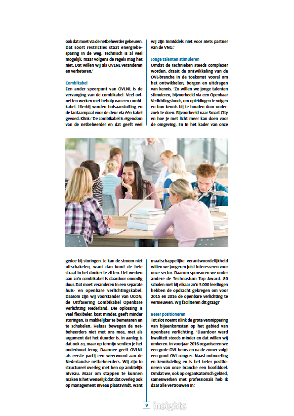 Insights artikel over onstaan OVLNL Insights artikel over onstaan OVLNL